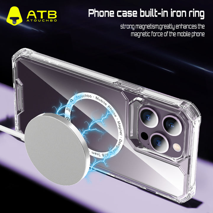 MagSafe Transparent Case for Iphone -Ultimate Durability Phone|ATB