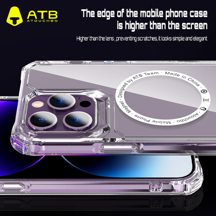 MagSafe Transparent Case for Iphone -Ultimate Durability Phone|ATB