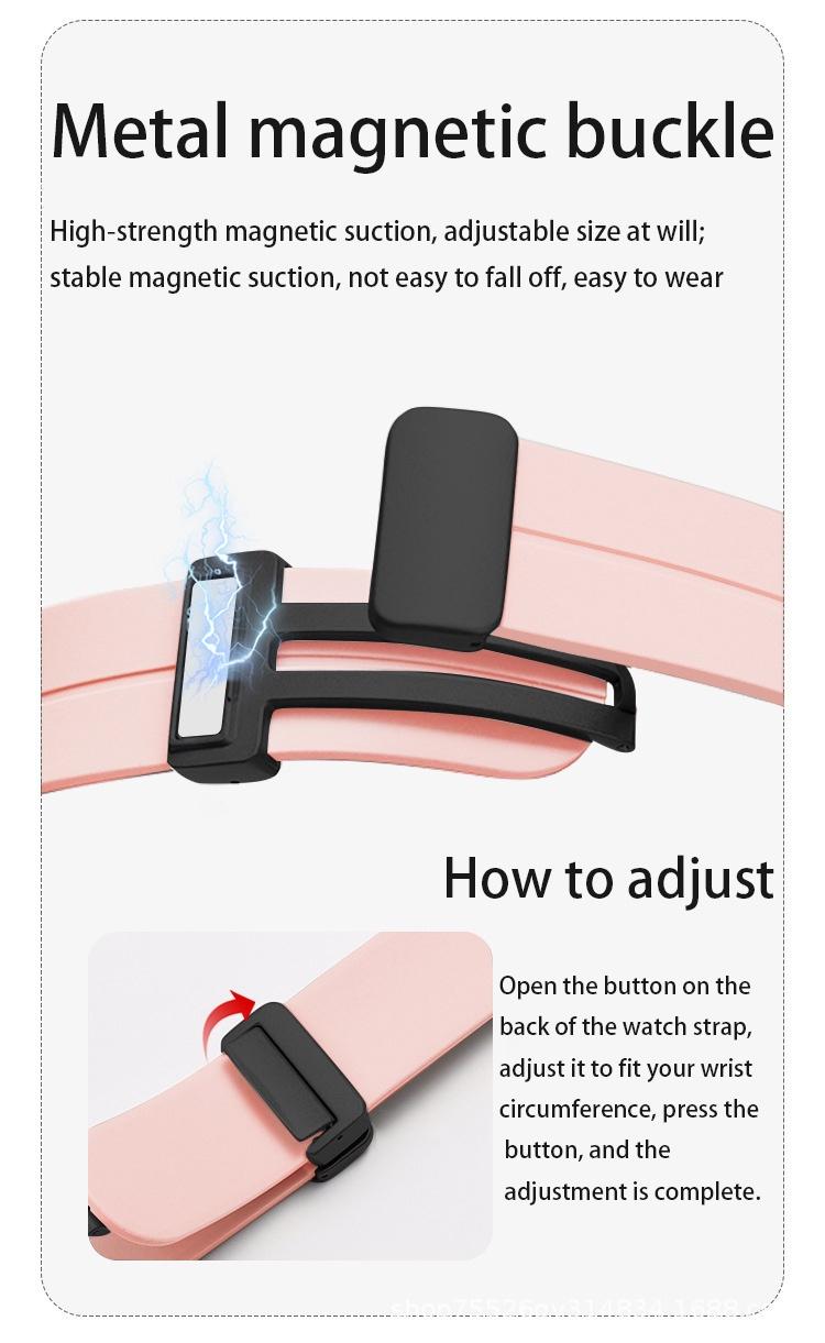 SILICON MAGNETIC STRAP Supports Apple Watch