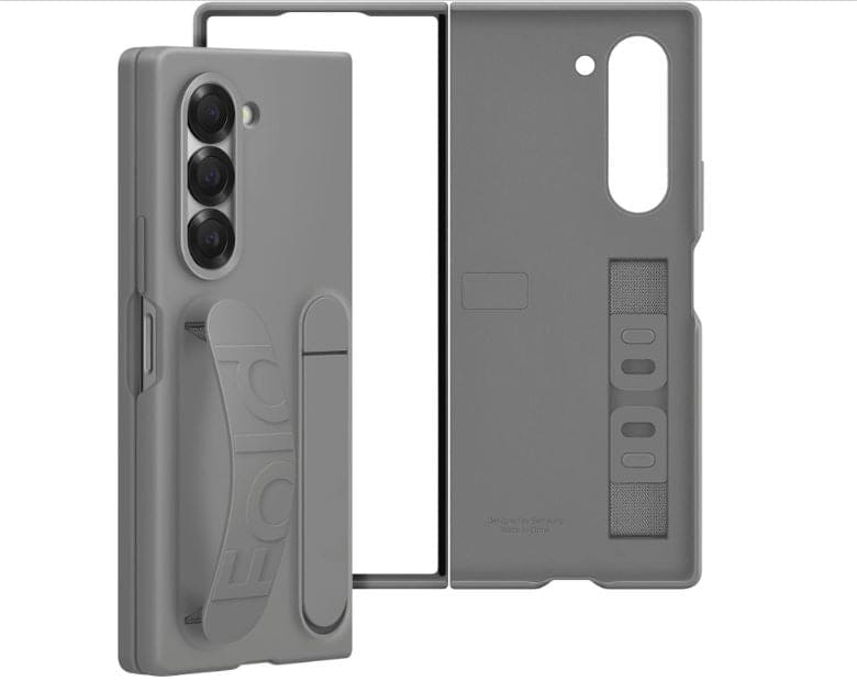 Samsung Galaxy Z Fold 6 Silicone Case, Gray