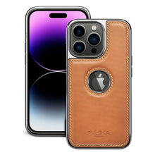 Puloka Electroplated Leather for  iPhone