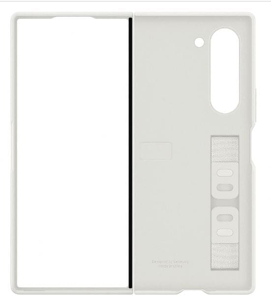 Samsung Galaxy Z Fold 6 Silicone Case, White