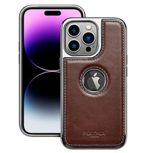 Puloka Electroplated Leather for  iPhone