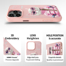 Nimmy Glasses Cool 2.0 series  White Rich And Beauty  for  IPhone 15 series