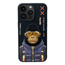 iPhone 15  Series Nimmy 3D Cool & Cute Embroidery Jacket Series Case Cover - Gorilla