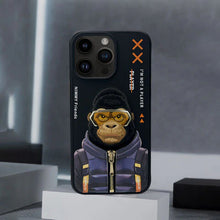 iPhone 15  Series Nimmy 3D Cool & Cute Embroidery Jacket Series Case Cover - Gorilla