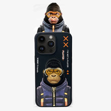 iPhone 15  Series Nimmy 3D Cool & Cute Embroidery Jacket Series Case Cover - Gorilla