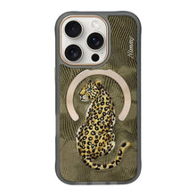 iPhone 15 Series  MagSafe Leopard Case | Nimmy Embroidery Dream Animal