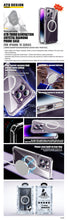 MagSafe Transparent Drop Protection Case for Iphone