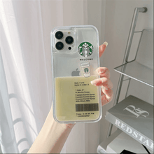 Starbucks Cases Float Flow Liquid LUXY Studio Coffee Phone Case for iPhone 13 Pro Max| Hard Back PC Cover Casing Brand: Luxy Studio Cases - Luxystudio