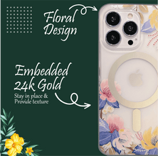 Floral Cases for iPhone 13 (Yellow Sunflower ) - Luxystudio